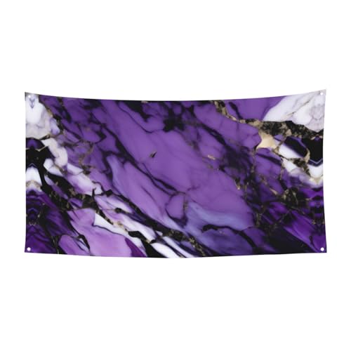 Marmor Lila Druck Festlich Party Banner Dekoration Karneval Halloween Indoor und Outdoor Jubiläum Marmor Lila Druck Festlich Party Banner Dekoration Karneval Halloween Indoor und Outdoor Jubiläum von YANYU