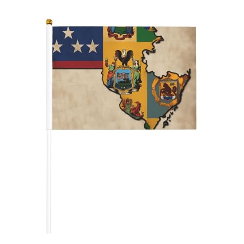 New Jersey Flagge map03 Druck Handheld Fahnenmast Tragbare Flaggen Dekor Events Vielseitige Verwendung Gruppenaktivitäten New Jersey Flagge map03 Druck Handheld Fahnenmast Tragbare Flaggen Dekor Events Vielseitige Verwendung Gruppenaktivitäten von YANYU