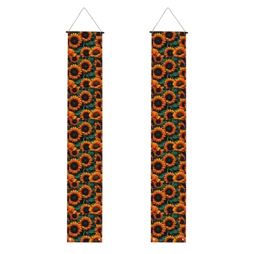 Orangefarbene Sonnenblumen-Tapete, Druck, praktische Aufbewahrung, Pflege, Banner, Hintergrunddesign, speziell für Feiern Orangefarbene Sonnenblumen-Tapete, Druck, praktische Aufbewahrung, Pflege, Banner, Hintergrunddesign, speziell für Feiern von YANYU