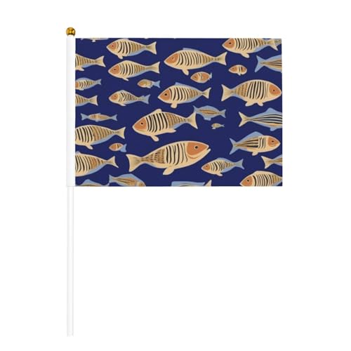 Ozean-Unterwasserfisch-Druck, Handflaggenmast, tragbare Flaggen, Dekoration, Veranstaltungen, vielseitige Verwendung, Gruppenaktivitäten Ozean-Unterwasserfisch-Druck, Handflaggenmast, tragbare Flaggen, Dekoration, Veranstaltungen, vielseitige Verwendung, Gruppenaktivitäten von YANYU