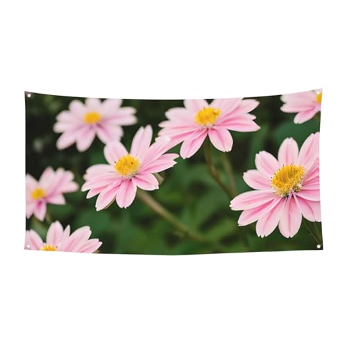 Rosa Weiß Gold Flowersprint Festliche Party Banner Dekoration Karneval Halloween Indoor und Outdoor Jubiläum Rosa Weiß Gold Flowersprint Festliche Party Banner Dekoration Karneval Halloween Indoor und Outdoor Jubiläum von YANYU