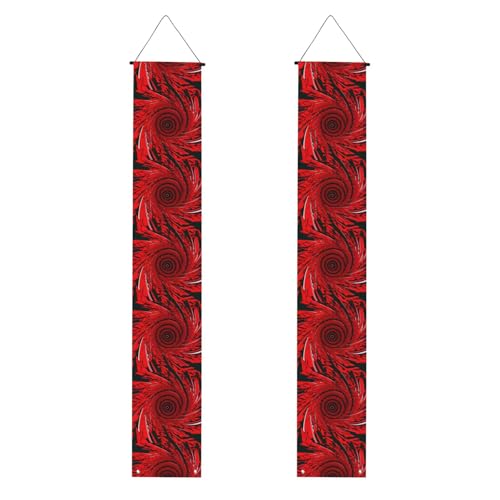 Roter Blumen-Wirbel-Spiraldruck, praktische Aufbewahrung, Pflege, Banner, Hintergrund, speziell für Feiern Roter Blumen-Wirbel-Spiraldruck, praktische Aufbewahrung, Pflege, Banner, Hintergrund, speziell für Feiern von YANYU
