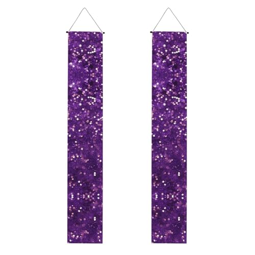 Schöner Hintergrund mit violettem Glitzer und praktisch zu lagern von YANYU