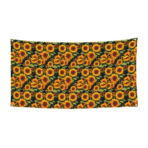 Schöner Sonnenblumendruck Festliche Party Banner Dekoration Karneval Halloween Indoor und Outdoor Jubiläum Schöner Sonnenblumendruck Festliche Party Banner Dekoration Karneval Halloween Indoor und Outdoor Jubiläum von YANYU