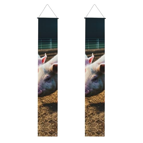 Schweine im Bauernhof-Druck, praktische Aufbewahrung, Banner, Hintergrund-Design, speziell für Feiern Schweine im Bauernhof-Druck, praktische Aufbewahrung, Banner, Hintergrund-Design, speziell für Feiern von YANYU