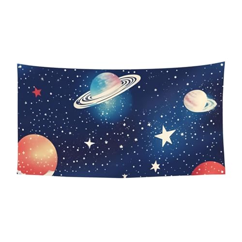 Sternenhimmel Universum Spaceprint Festliche Party Banner Dekoration Karneval Halloween Indoor und Outdoor Jubiläum von YANYU