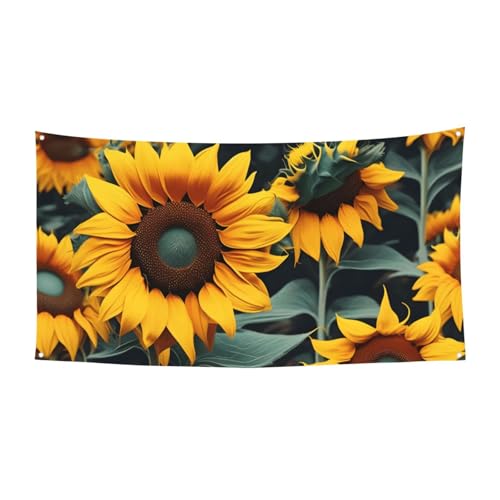 Wild Flower Sunflowersprint Festliche Party Banner Dekoration Karneval Halloween Indoor und Outdoor Jubiläum Wild Flower Sunflowersprint Festliche Party Banner Dekoration Karneval Halloween Indoor und Outdoor Jubiläum von YANYU