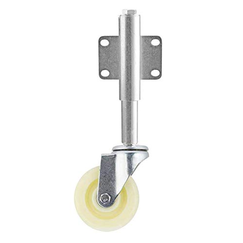 3" Gate Wheel Federbelasteter Lenker Heavy Duty 220Lbs Tragfähigkeit, Torlaufrolle Gefedert Stützrolle Für Gartentor Tore von YAOBAO