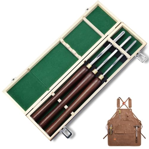 Drechseleisen Drechselmesser Drehfinisher Werkzeug Drechselzubehör Schleifvorrichtung Drehmeißel Set Drehwerkzeuge Schleifvorrichtung Drehfinisher Hartmetall Diamantform (1/4", 3/8 And 1/2" Flute) von YAOBAO