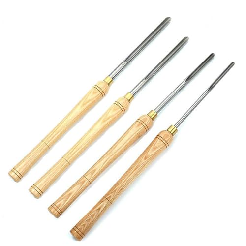 SchüSseldrehröHre, Hss Drechselmesser 22.5mm Beitel Drechseleisen Drechseln DrehmeißEl Holzdrehwerkzeuge Roughing Gouge 4pcs von YAOBAO