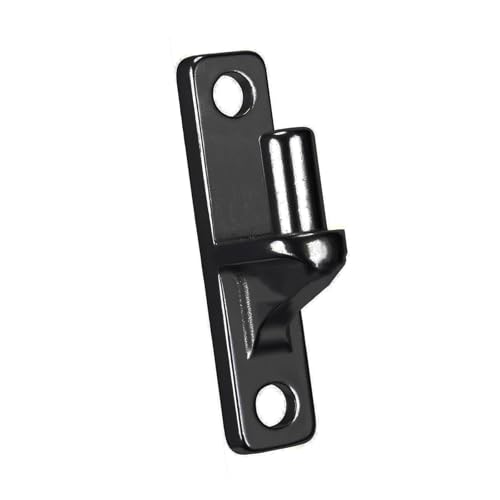 1/2/4 Stück Outdoor-Kettenglied-Zaun-Gate-Scharniere, tragbar, stabile Wandhalterung, Designs aus Edelstahl mit Scharnieren, Stift, Wandhalterung, Tor von YAOGUI