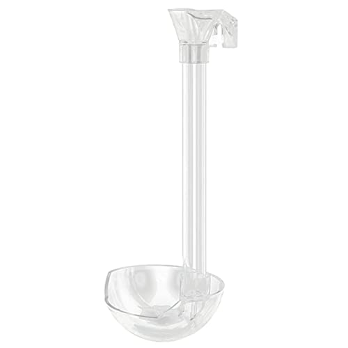 1 Set Aquarium-Glas-Futternapf für Garnelen, Fischtank, Glas-Futterwerkzeuge, transparente Garnelentopf von YAOGUI