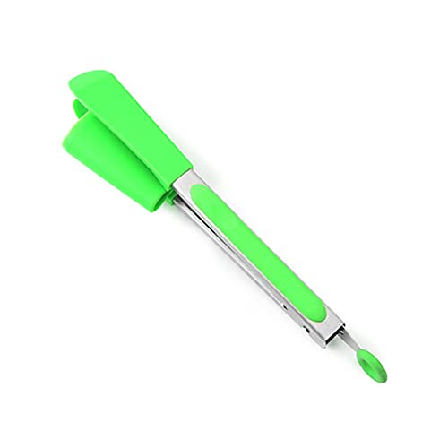 2-in-1 Lebensmittelqualität Silikon Zange Lebensmittel-Servierzange Küchenzange Grillwerkzeug Spatel Antihaft-Kochzange Küchenpinzette antihaftbeschichtet kleine Hände 2-in-1 Lebensmittelqualität Silikon Zange Lebensmittel-Servierzange Küchenzange Grillwerkzeug Spatel Antihaft-Kochzange Küchenpinzette antihaftbeschichtet kleine Hände von YAOGUI