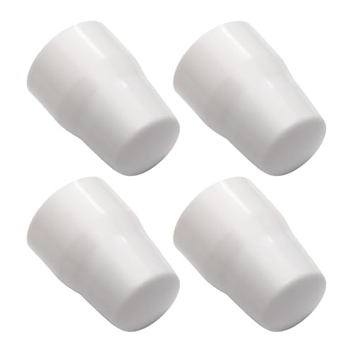 4pcs Duscharmaturenlochabdeckung Für Badezimmervorrichtungen Dekoration Risse Resistente PVC Rohrschutzschutz Einfacher Installation Wasserrohrabdeckung Dekorative Flansche von YAOGUI