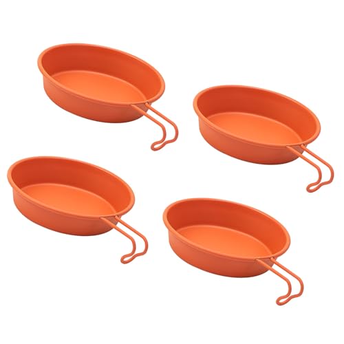 4pcs Multifunktionales Edelstahl Tischgeschirrset Enthält Teller Und Snacksschalen Die Perfekt Für Den Gebrauch Freien Und Innenbereich Sind von YAOGUI