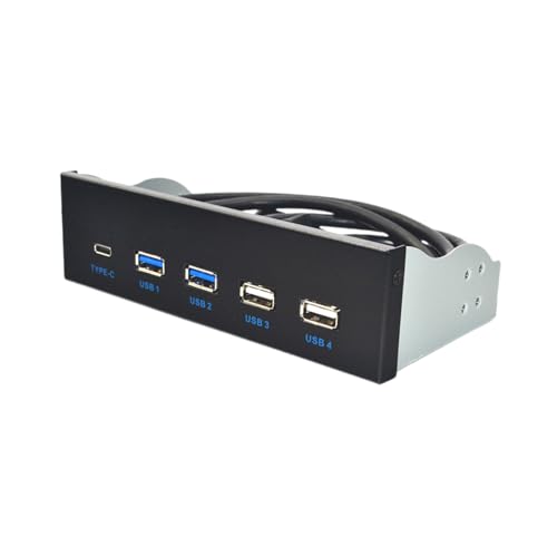 YAOGUI 5 25-Zoll Medien Dashboards USB 3.1 Frontplatte 2 USB + 2 USB 2.0 + TypeC PC Desktop 5 25-Zoll ROM YAOGUI 5 25-Zoll Medien Dashboards USB 3.1 Frontplatte 2 USB + 2 USB 2.0 + TypeC PC Desktop 5 25-Zoll ROM von YAOGUI