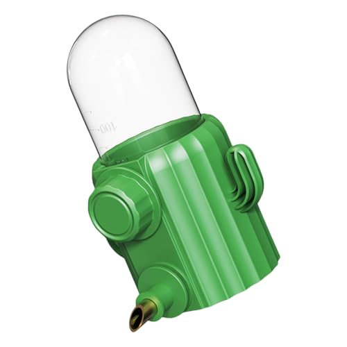 ABS Papageientränke Leicht zu reinigen Käfig Bewässerungsaufsätze für Wellensittiche Kanarienvögel Kleintiere Leicht zu reinigen Vogelkäfig Zugang mit Verdunstungsschutz von YAOGUI