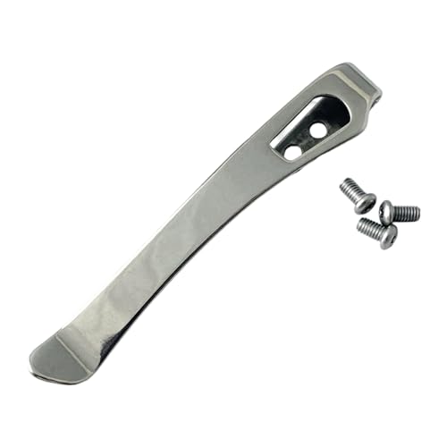 Craft Customization Cutter Clip Set 420 Nonrust Steel Pockets Mounting Brackets Includes 3 Hardware Screws for Tool Camping Cutter Nonrust Clamps Craft Customization Cutter Clip Set 420 Nonrust Steel Pockets Mounting Brackets Includes 3 Hardware Screws for Tool Camping Cutter Nonrust Clamps von YAOGUI