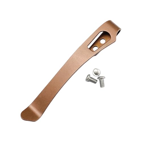 Craft Customization Cutter Clip Set 420 Nonrust Steel Pockets Mounting Brackets Includes 3 Hardware Screws for Tool Camping Cutter Nonrust Clamps Craft Customization Cutter Clip Set 420 Nonrust Steel Pockets Mounting Brackets Includes 3 Hardware Screws for Tool Camping Cutter Nonrust Clamps von YAOGUI