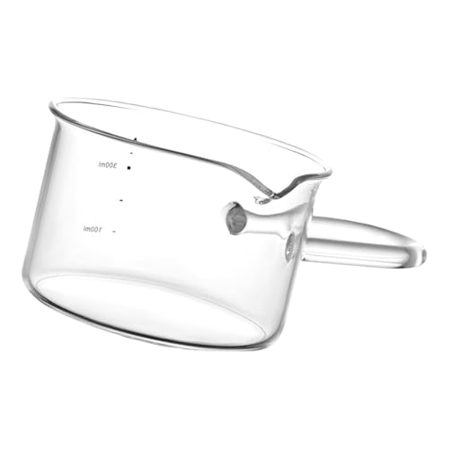 Doppelausgießer Schnapsglas Borosilikat-Messglas Kaffee Espresso Messbecher mit Griff Ergonomischer Griff Espresso Werkzeug Doppelausgießer Schnapsglas Borosilikat-Messglas Kaffee Espresso Messbecher mit Griff Ergonomischer Griff Espresso Werkzeug von YAOGUI