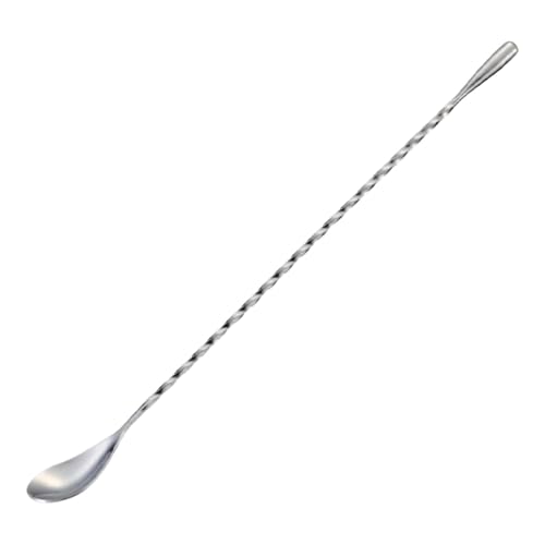Doppelkopf 304 Edelstahl Cocktaillöffel Barkeeperwerkzeug mit polierter Oberfläche zum Mischen Rühren und Servieren von Getränken, Mehrzweck-Barkeeper-Löffel-Set Doppelkopf 304 Edelstahl Cocktaillöffel Barkeeperwerkzeug mit polierter Oberfläche zum Mischen Rühren und Servieren von Getränken, Mehrzweck-Barkeeper-Löffel-Set von YAOGUI