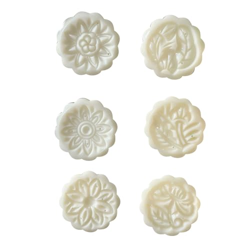 Eishautgebäck Formmenge Gepresstes Mondkuchen Form Runde Bohnen Pasten Kuchenformen Plastikdessertform Für Kochliebhaber von YAOGUI