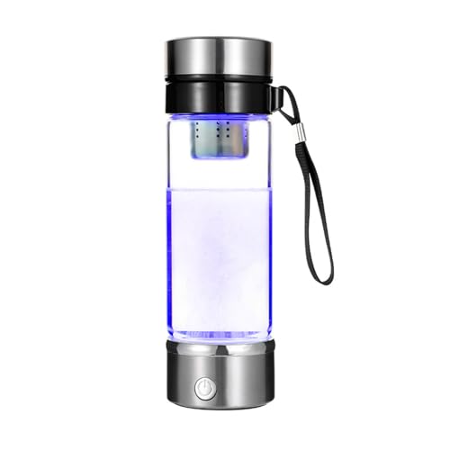 H Wasser Ionizer Flasche 420 Schnelle Elektrolyse In 3 Minuten Praktischer Wasserbecher Geeignet Für Home Office Und Reiseanwendung von YAOGUI