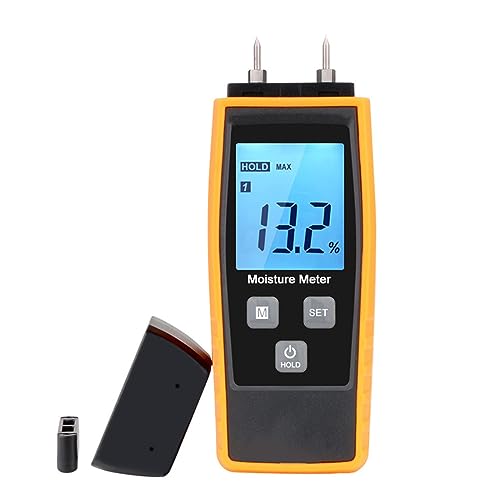 Handheld Holztester Meter mit Hintergrundbeleuchtung Digital Detector Meter Tester Brennholz Zement Wasser Lecktester Handheld Holztester Meter mit Hintergrundbeleuchtung Digital Detector Meter Tester Brennholz Zement Wasser Lecktester von YAOGUI