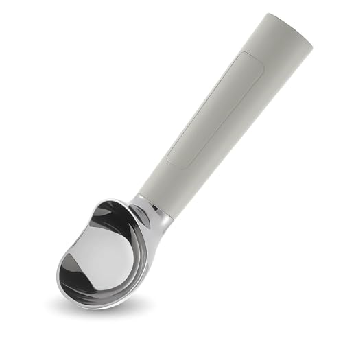 Intelligenter Eislöffel mit wiederaufladbarem Akku, ergonomisches Design für Joghurt-Cremes, einfaches Aufladen, elektrischer Sahnelöffel mit USB-Aufladung von YAOGUI