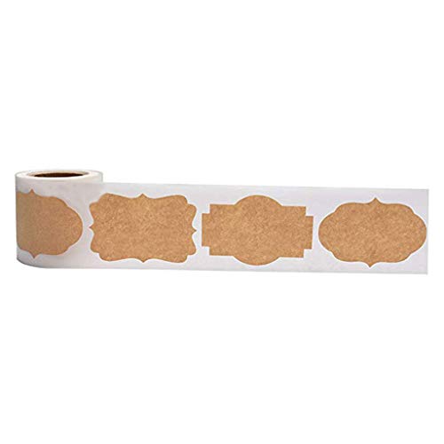 Klebeetiketten für Glasflaschen, natürliches Kraftpapier, kleine Aufkleber für Handyhüllen, Anime, 300 Stück Klebeetiketten für Glasflaschen, natürliches Kraftpapier, kleine Aufkleber für Handyhüllen, Anime, 300 Stück von YAOGUI