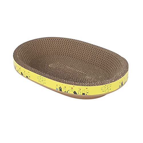 Kratzbaum Wellpappe Kratzunterlage Lounge Bett Sofa Kratzcouch Bett für Indoor Katzen Kratzmatte Karton Lounge für Indoor Katzen Sofa Schützen Möbel Board von YAOGUI