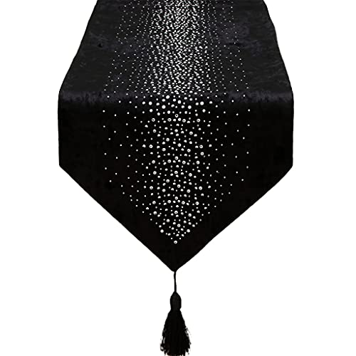 Luxuriöser Tischläufer mit Strasssteinen, Tischset, Esstischdecke, Partydekoration, luxuriöser Strass-Tischläufer Luxuriöser Tischläufer mit Strasssteinen, Tischset, Esstischdecke, Partydekoration, luxuriöser Strass-Tischläufer von YAOGUI