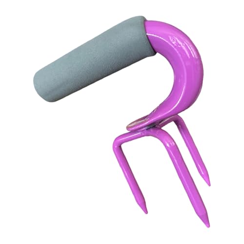 Manueller Bodenbearbeiter Krallengerät mit Spikes Ergonomischer stoßdämpfender Griff für effiziente Gartenbeet Vorbereitung Terrasse Reinigungswerkzeug Manueller Bodenbearbeiter Krallengerät mit Spikes Ergonomischer stoßdämpfender Griff für effiziente Gartenbeet Vorbereitung Terrasse Reinigungswerkzeug von YAOGUI