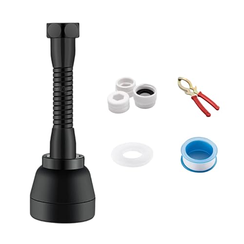 Messing Wasserhahn Bleunator 3 Sprays Muster Druck Steigert 360 Drehfunktion Brass Lerator Splatters Wachen Für Küchenspüle Nicht Spritzer Badezimmer Wasserhahn von YAOGUI