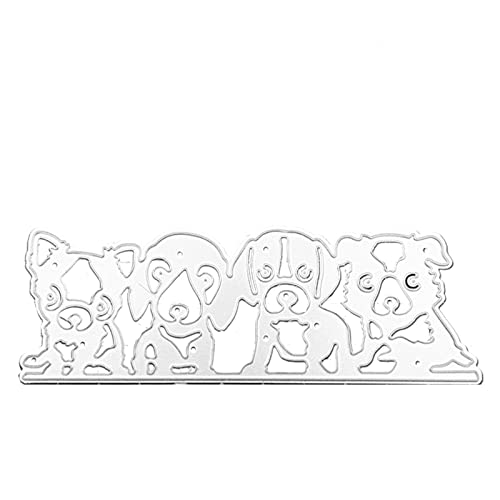Metall-Stanzformen mit Hund, Tier, handgefertigt, Schablone, Prägemuster für Kinder und Erwachsene, Projekte, Metall-Stanzformen Metall-Stanzformen mit Hund, Tier, handgefertigt, Schablone, Prägemuster für Kinder und Erwachsene, Projekte, Metall-Stanzformen von YAOGUI
