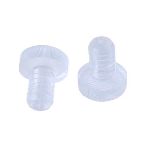 Möbelbeinschoner, Möbel-Stoßdämpfer-Set, PVC-Möbelbeinpolster, schützt Glastisch und knallende Möbelbeinpolster, 100 Stück von YAOGUI