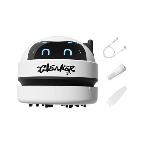 Roboter-Design, Desktop-Reiniger, wiederaufladbar über USB, für Zuhause, Büro, Auto, mit LED-Display, abnehmbare Düse, 500 Minuten Betrieb, USB-wiederaufladbarer Auto-Staubsauger Roboter-Design, Desktop-Reiniger, wiederaufladbar über USB, für Zuhause, Büro, Auto, mit LED-Display, abnehmbare Düse, 500 Minuten Betrieb, USB-wiederaufladbarer Auto-Staubsauger von YAOGUI