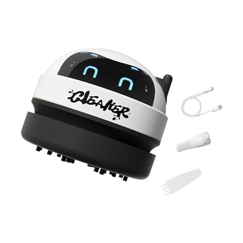 Roboter-Design, Desktop-Reiniger, wiederaufladbar über USB, für Zuhause, Büro, Auto, mit LED-Display, abnehmbare Düse, 500 Minuten Betrieb, USB-wiederaufladbarer Auto-Staubsauger Roboter-Design, Desktop-Reiniger, wiederaufladbar über USB, für Zuhause, Büro, Auto, mit LED-Display, abnehmbare Düse, 500 Minuten Betrieb, USB-wiederaufladbarer Auto-Staubsauger von YAOGUI
