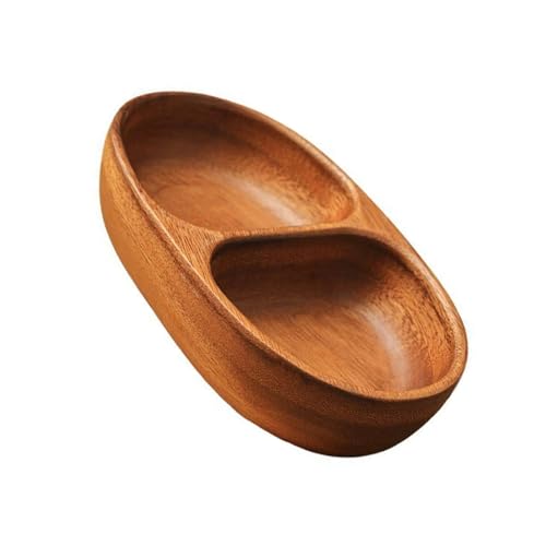 Runde Geteilte Portionen Tablett Holz Nusshalter Servieren Geschirr Getrockneter Obstschalen Vorspeisen Tablett Schale Schale Leicht Zu Reinigen Runde Geteilte Portionen Tablett Holz Nusshalter Servieren Geschirr Getrockneter Obstschalen Vorspeisen Tablett Schale Schale Leicht Zu Reinigen von YAOGUI