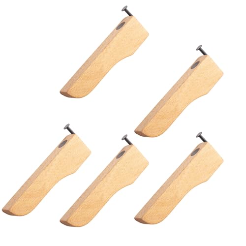 Set Von 5 Holznägeln Getränkeflaschenöffnungen Mehrzweckkappen Entfernen Bier Öffnungswerkzeug Für Partys Und Versammlungen. von YAOGUI