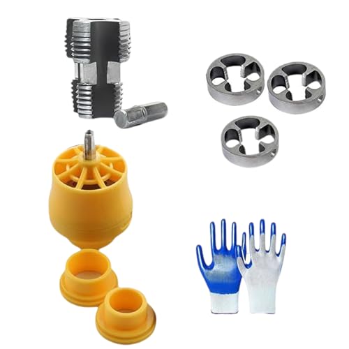 Upgrades PVC Pipe Threader Mit 3 Die Größen Pipe Gewinde Werkzeug Für Flexible Verwendung In Sanitärprojekten Electric Drill Threader Eingestellt Upgrades PVC Pipe Threader Mit 3 Die Größen Pipe Gewinde Werkzeug Für Flexible Verwendung In Sanitärprojekten Electric Drill Threader Eingestellt von YAOGUI