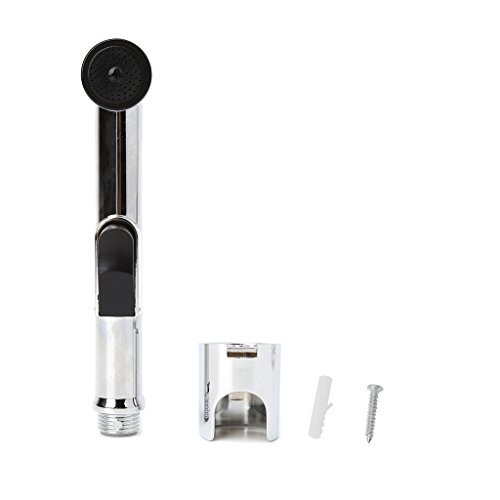 WC-Hand-Bidet-Sprayer Shattaf Stoffwindelsprüher ABS poliertes Chrom S Hand-Bidet-Sprühgerät Tragbare Bidet-Flasche Reise Bieten Geburt Reiniger Arsch WC-Hand-Bidet-Sprayer Shattaf Stoffwindelsprüher ABS poliertes Chrom S Hand-Bidet-Sprühgerät Tragbare Bidet-Flasche Reise Bieten Geburt Reiniger Arsch von YAOGUI