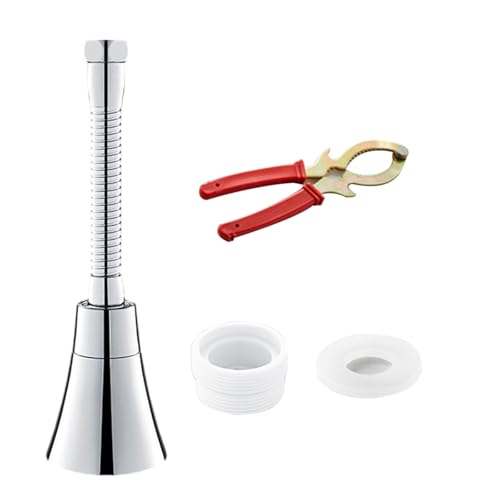 Waschbecken 360 ° Schwenkwasserhahn Extender Splashfrees Sprayer Abnehmbarer Wasserfilter 3flow Einstellung Schnellinstallationsteil Einstellbarer Druck Wasserhahn Extender Waschbecken 360 ° Schwenkwasserhahn Extender Splashfrees Sprayer Abnehmbarer Wasserfilter 3flow Einstellung Schnellinstallationsteil Einstellbarer Druck Wasserhahn Extender von YAOGUI