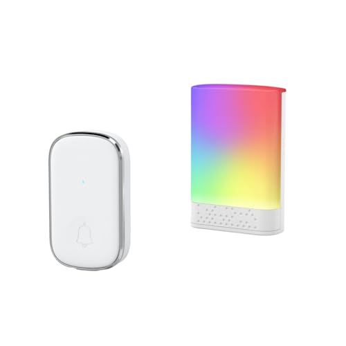 Wetterfeste Drahtlose Wasserdichte Türklingel Systeme Umfassen Batterie Batterie Batterie Mit Visuellen LED Licht Warnungen Freien Freien Wetterfeste Drahtlose Wasserdichte Türklingel Systeme Umfassen Batterie Batterie Batterie Mit Visuellen LED Licht Warnungen Freien Freien von YAOGUI
