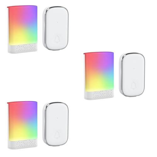 Wetterfeste Drahtlose Wasserdichte Türklingel Systeme Umfassen Batterie Batterie Batterie Mit Visuellen LED Licht Warnungen Freien Freien Wetterfeste Drahtlose Wasserdichte Türklingel Systeme Umfassen Batterie Batterie Batterie Mit Visuellen LED Licht Warnungen Freien Freien von YAOGUI