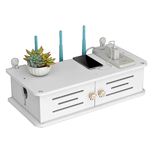 WiFi Router Aufbewahrungsbox Kabelhalter Wandmontage Regal WiFi Router Aufbewahrungsbox Wandhalterung von YAOGUI