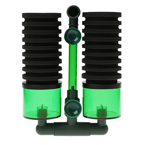 YAOGUI Bio-Schwammfilter mit Saugnäpfen, Schaumstoff für Betta-Garnelenzüchter, Fischtanks und Aquarien, leicht zu reinigender Wasserfilter für Spüle YAOGUI Bio-Schwammfilter mit Saugnäpfen, Schaumstoff für Betta-Garnelenzüchter, Fischtanks und Aquarien, leicht zu reinigender Wasserfilter für Spüle von YAOGUI