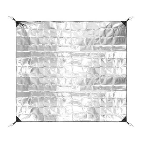 YAOGUI Doppelseitige Aluminiumfolie Schaum Pad Wasserdicht Camping Picknics Matte Schlaf Zelt Pad Für Outdoor Camping Wandern Picknicks von YAOGUI