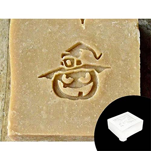 YAOGUI Halloween Transparenter Seifenstempel Halloween Muster Acryl Seife Stempelblock Handgemachte Natürliche Ätherische Öl Seifensiegel Klein Klar Acryl Stempelblock Für Kartenherstellung YAOGUI Halloween Transparenter Seifenstempel Halloween Muster Acryl Seife Stempelblock Handgemachte Natürliche Ätherische Öl Seifensiegel Klein Klar Acryl Stempelblock Für Kartenherstellung von YAOGUI