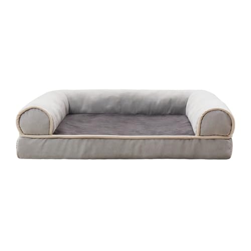 YAOGUI Hundebett Stilvolles Nest für kleine Welpen, Kätzchen, rechteckiger Korb, Haustierbett, abnehmbares Kissen für Haushalt, Haustier-Couch YAOGUI Hundebett Stilvolles Nest für kleine Welpen, Kätzchen, rechteckiger Korb, Haustierbett, abnehmbares Kissen für Haushalt, Haustier-Couch von YAOGUI